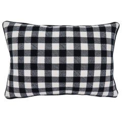 Fennco Styles Buffalo Plaid Christmas Collection Decorative Throw Pillow - Holiday Cushion for Home Décor, Couch, Living Room, Bedroom