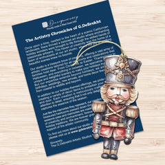 Nutcrackers Decorative Wooden Ornaments of 3 by G. Debrekht - Christmas Decor - 8091008-S3