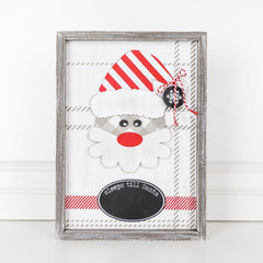 Sleeps Til Santa Sign
