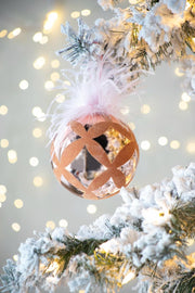 Christmas Ball Ornaments, Decorative Hanging Ball Tree Ornaments For Holiday Party Decorations