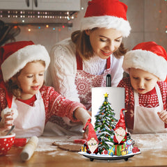 pinata Christmas Gnome Paper Towel Holder Kitchen Countertop Decor