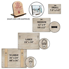 Shepherd Boy Wooden Wall Art by G. DeBrekht - Nativity Holiday Decor - 8173854B
