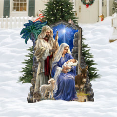 Miracle Outdoor Nativity Set  by D. Gelsinger - Nativity Holiday Décor - 8461041F-S3-1201
