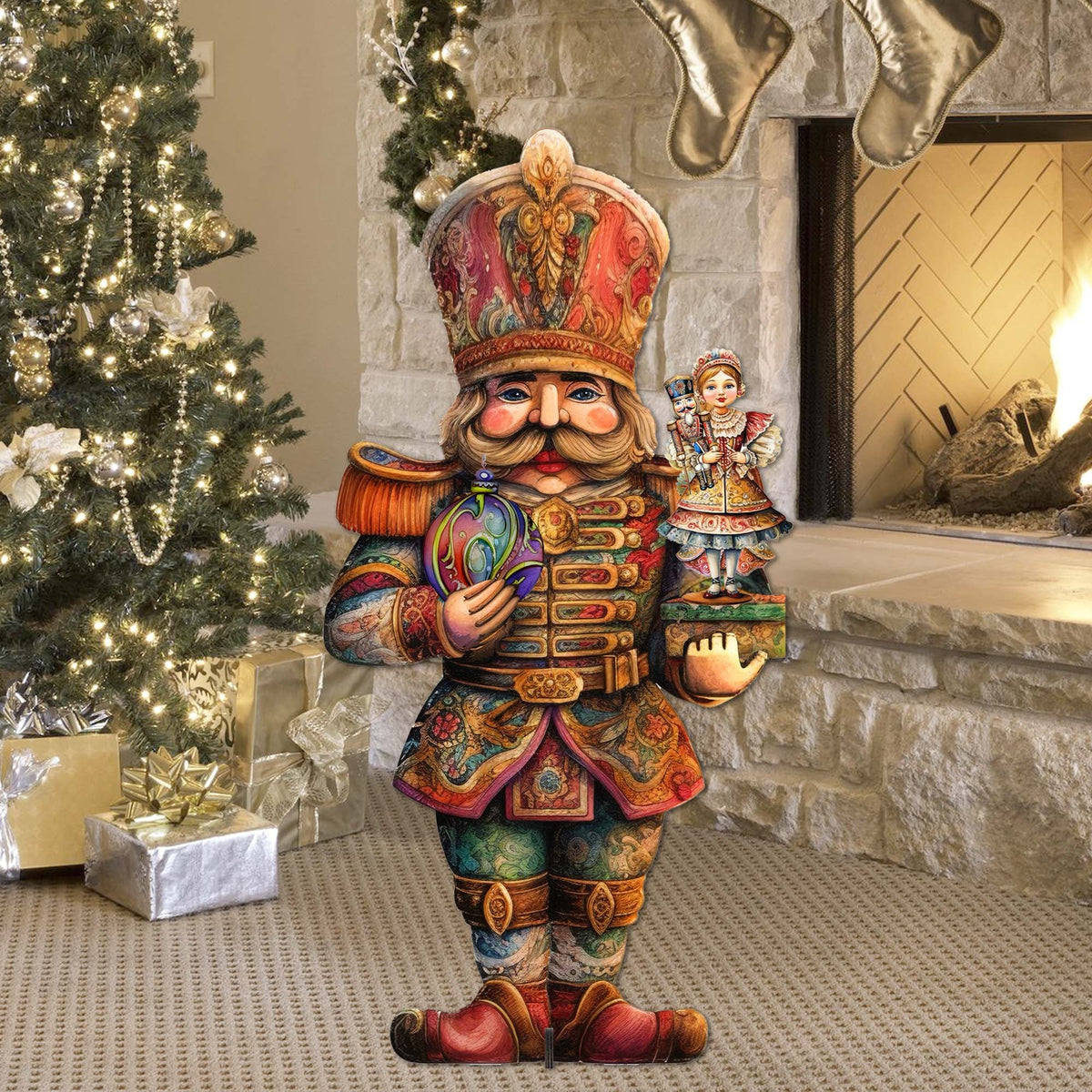 Romantic Ballet of Love Outdoor Decor by G. Debrekht Christmas Decor