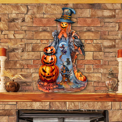 Halloween Pumpkin Holiday Door Décor by G. DeBrekht - Halloween Décor - 8652796H