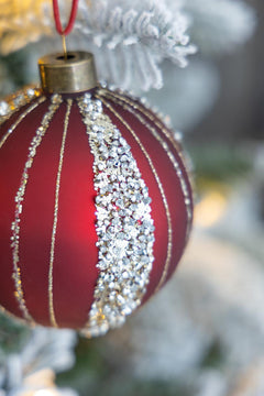 Christmas Ball Ornaments Tree Ornaments For Holiday Party Decorations