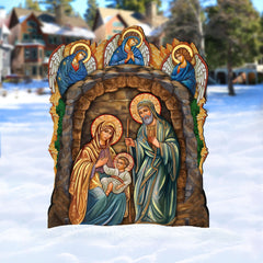 Orthodox Nativity Outdoor Decor Yard Decor by G. Debrekht - Nativity Holiday Decor - 852762F