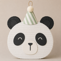 🐼 Party Panda Piñata – Handmade Panda Bear Party Decoration for Birthdays, Baby Showers & Gender-Neutral Celebrations