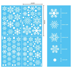 Christmas Decorations Glass Electrostatic Stickers