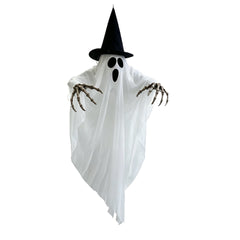 Halloween Ghost Skull Glowing Wizard Hat Halloween Decorations