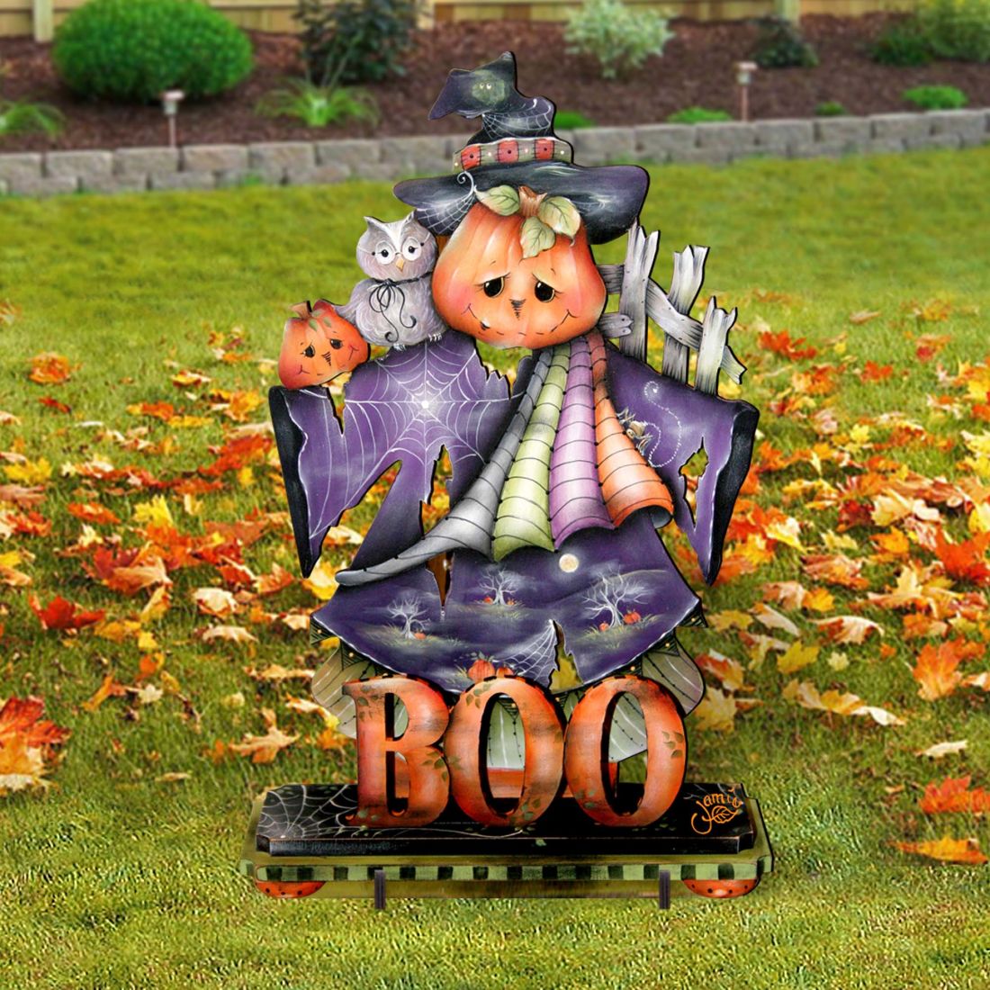 This Boos for You Halloween Outdoor Decor by Jamie Mills-Price - Thanksgiving Halloween Decor - 8457407F