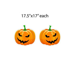 BOO! Halloween Characters Yard Decorations – 11-Piece Outdoor Lawn Sign Set with Stakes