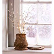 Tabletop Birch Christmas Tree with 50 LEDs
