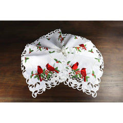 Floral Christmas Table Runner