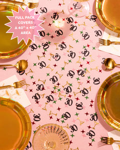 Dirty 30 Confetti - 200 pc foil confetti