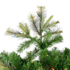 8.5 ft Cashmere Slim Artificial Christmas Tree, Unlit or Warm White LED