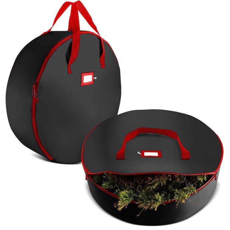 2-Piece Christmas Wreath Storage Bag Set