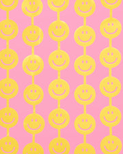 Smiley Curtain - matte foil curtain