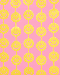 Smiley Curtain - matte foil curtain