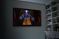 HoliScapes® USB Projector Kit - Creepy Clowns + Projector + 48" x 72" Projection Screen