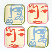 Art Party Dessert Plates (x 12)