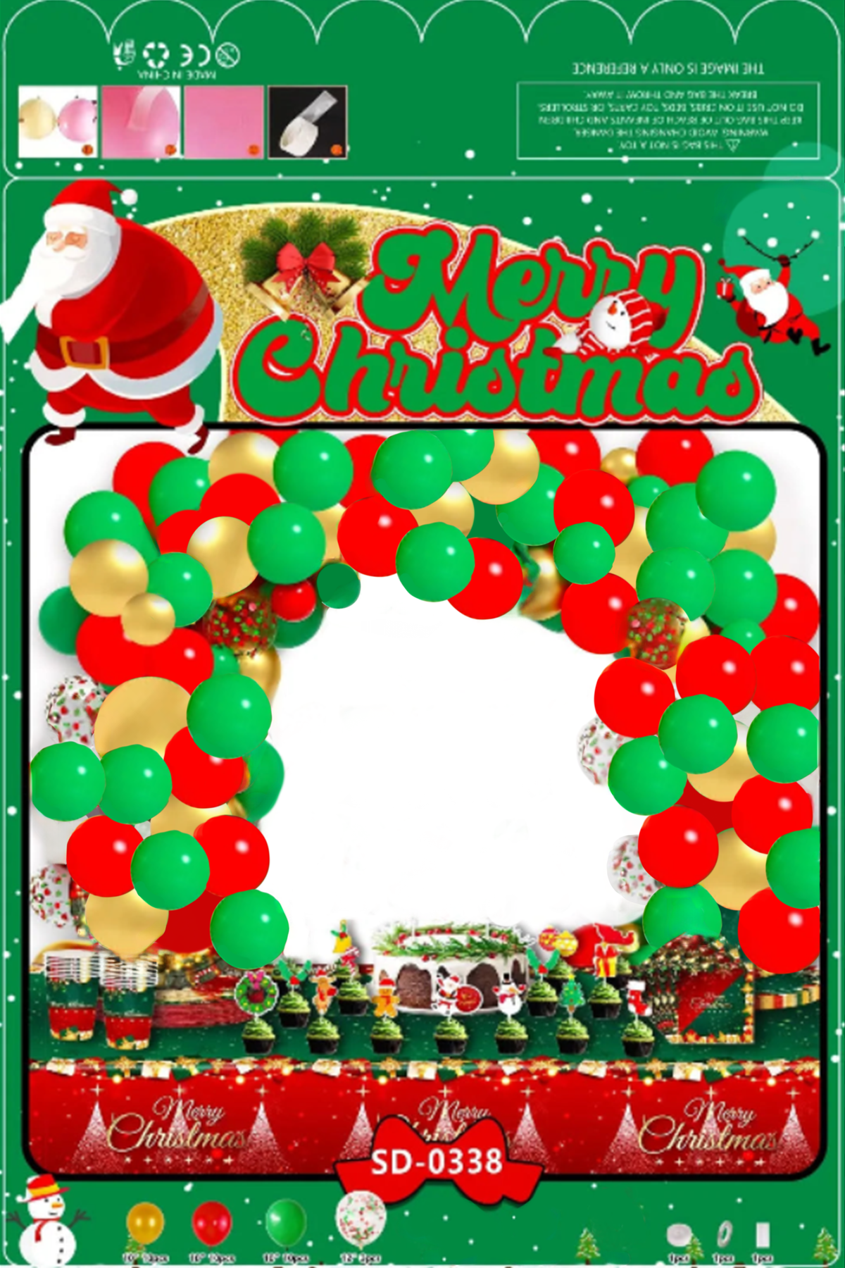 Balloon Arch Set - Festive Wonderland