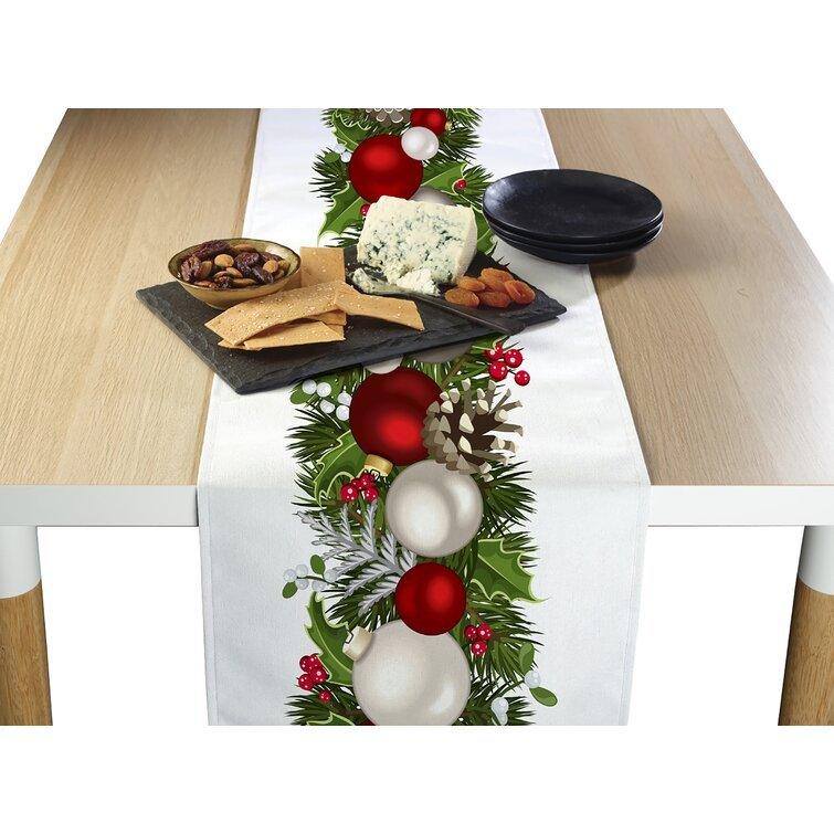 Christmas Garland Table Runner