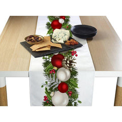 Christmas Garland Table Runner