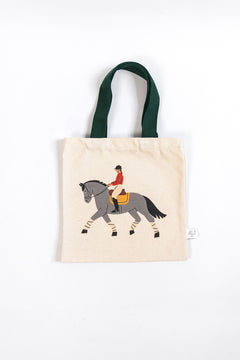 Horse Mini Tote Bag Set – 3-Pack Equestrian Kids Totes | Pony Party Favor Bags | Cute Horse Gifts for Girls