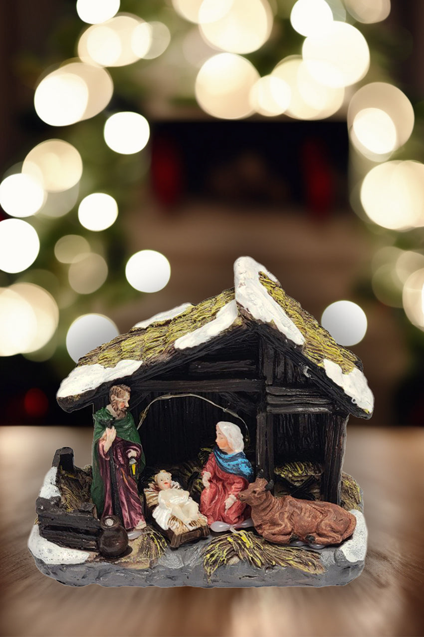 Nativity Scene. Christmas Village Wizardi F07-N1-16-2338