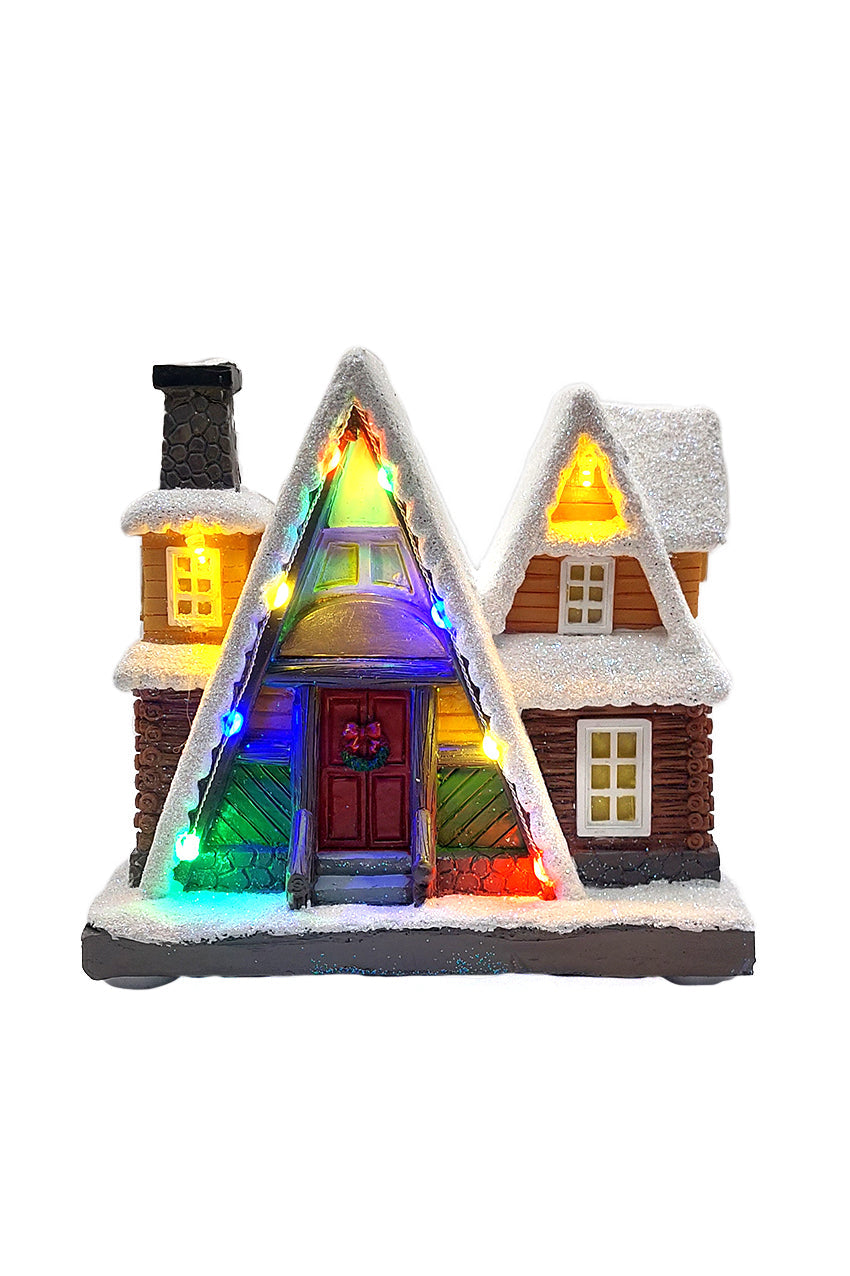 Snowy Holiday House - Christmas Village Collection