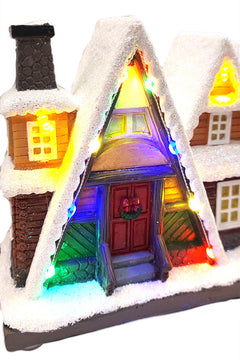 Snowy Holiday House - Christmas Village Collection