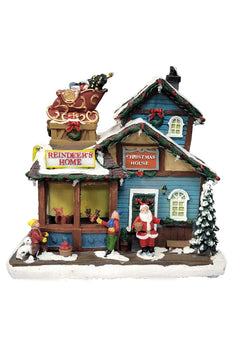 Santa's House. Christmas Village