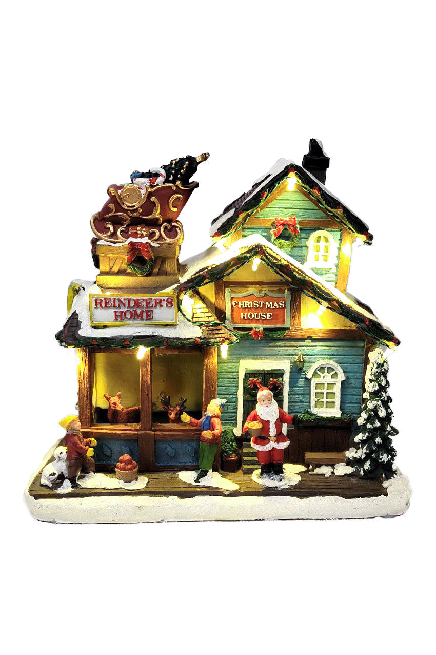 Santa's House. Christmas Village