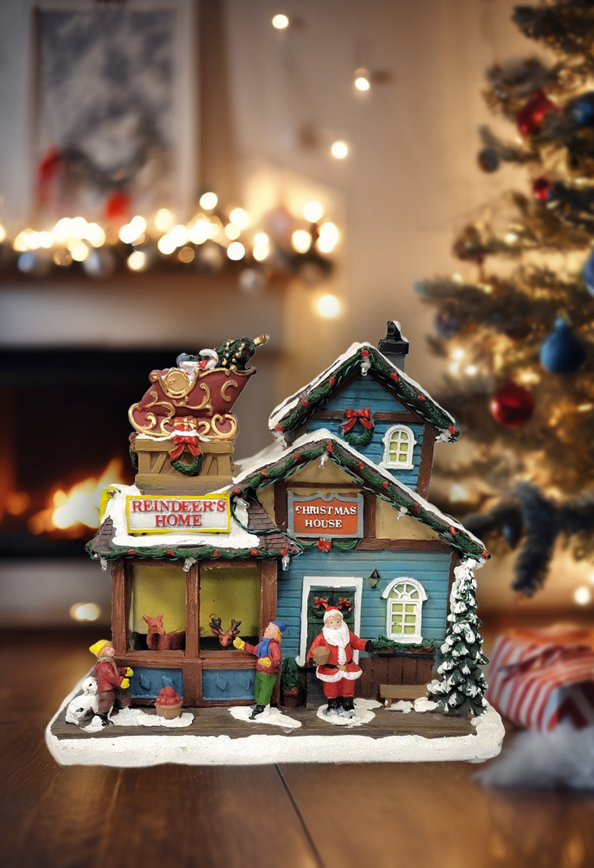 Santa's House. Christmas Village