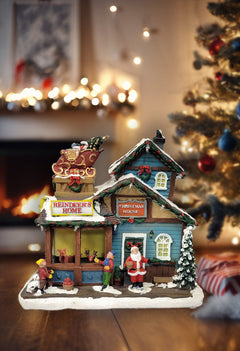Santa's House. Christmas Village