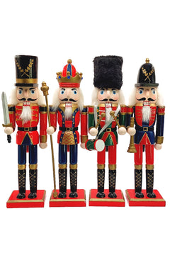 Navy Helmet Horn Player Christmas Wooden Nutcracker 12 in by Wizardi F07M14-39-N01365D