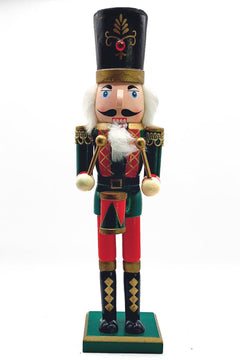 Jeweled Top Hat Drummer Christmas Wooden Nutcracker 12 in by Wizardi F07M14-40-N01012D