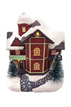 Christmas Village House F07M4-38-W221A