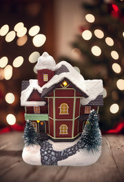 Christmas Village House F07M4-38-W221A