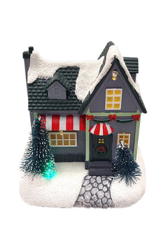 Christmas Village House F07M4-38-W221B