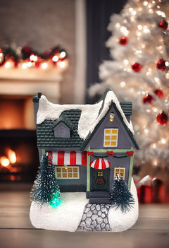 Christmas Village House F07M4-38-W221B