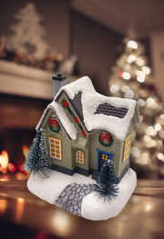 Christmas Village House F07M4-38-W221C