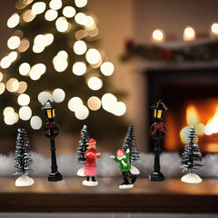 Christmas Village Set - Frosty Pines