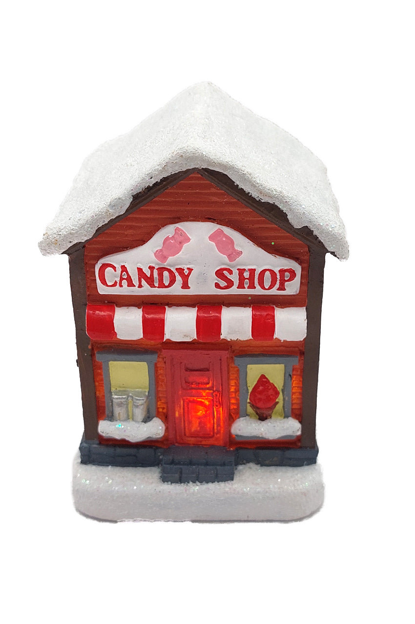 Candy Shop  - Christmas Village Collection by Wizardi F07N5-2A Candy shop