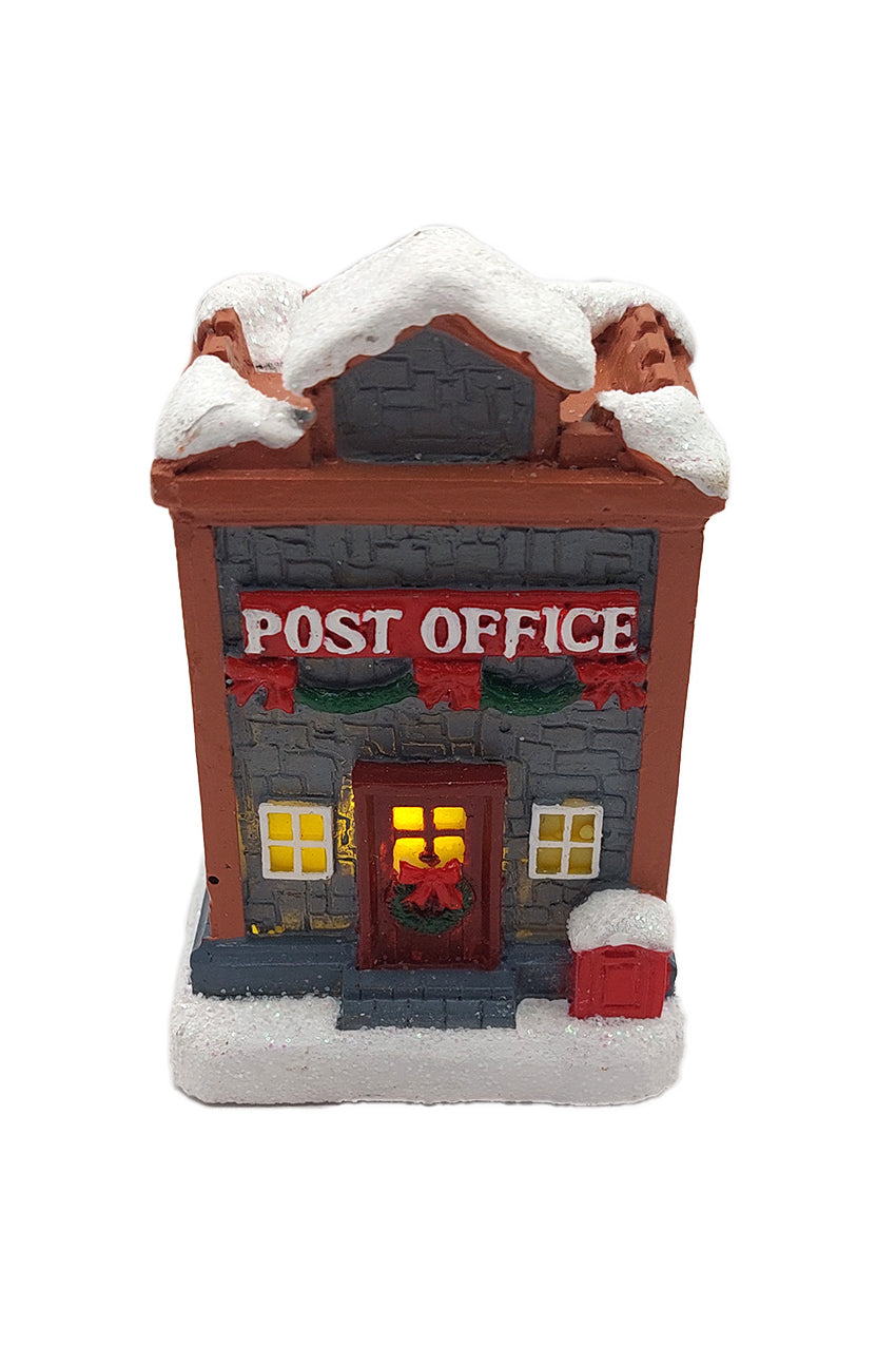Post Office - Christmas Village Collection by Wizardi F07N5-2B Post Office
