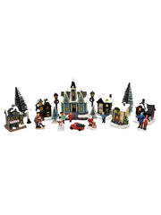 Christmas Village Set - Winter Wonderland by Wizardi F07N5-5