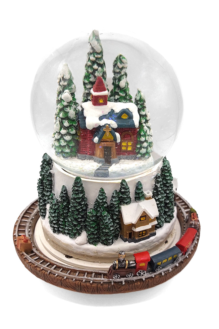 Christmas Village Snow Globe