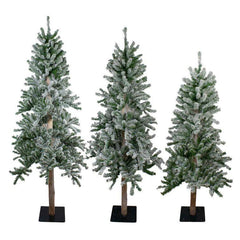 Green Pine Artificial Christmas Tree Set