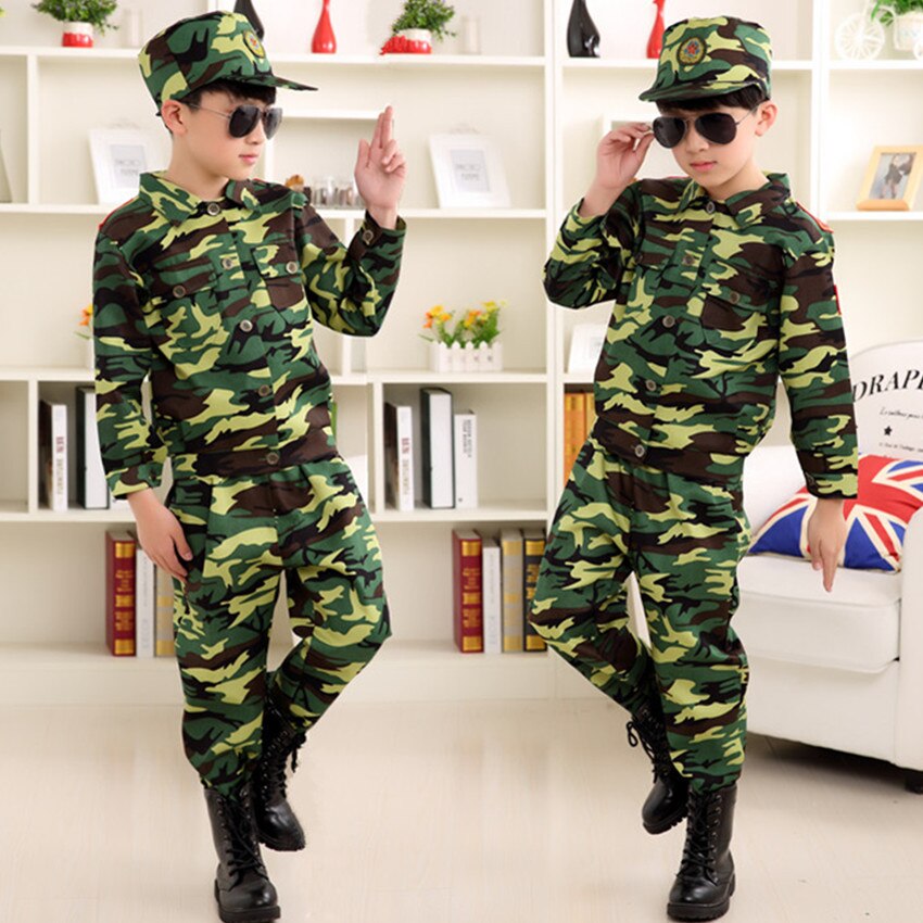 Kids Special Forces Costume Uniform